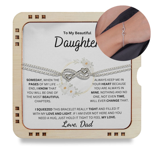 My Beautiful Daughter " Always Keep Me in Your Heart " Love Dad Regular price