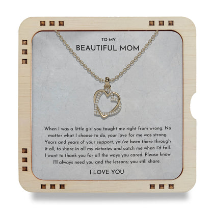 To MY Beautiful Mom- Catch me when I'd fall