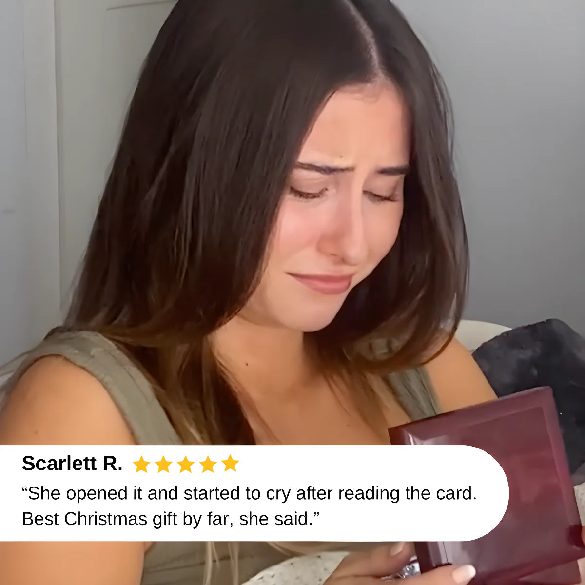 To My Wonderful Daughter - "A little Hug For Your Wrist" Love MOM ❤️