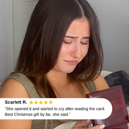 To My Wonderful Daughter - "A little Hug For Your Wrist" Love MOM ❤️